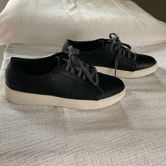 Timberland Shoes | Timberland Teya Oxford Lace Up Sneakers. Euc. Minimal Wear. Size 8 | Color: Black/Gray | Size: 8 | Lmsampsel's Closet